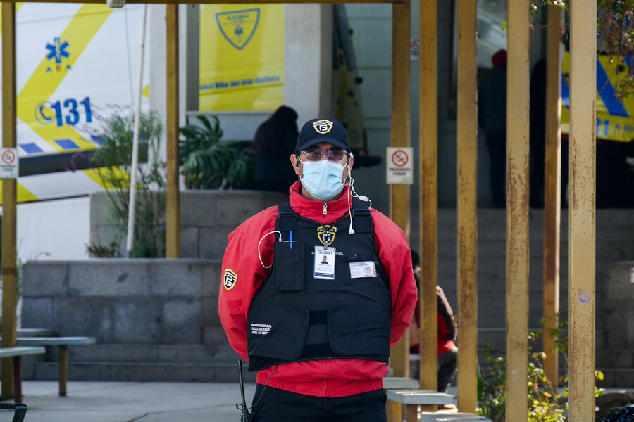 Guardia de seguridad.