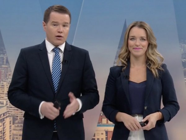 Carla Zunino y Davor Gjuranovic en 24 AM.