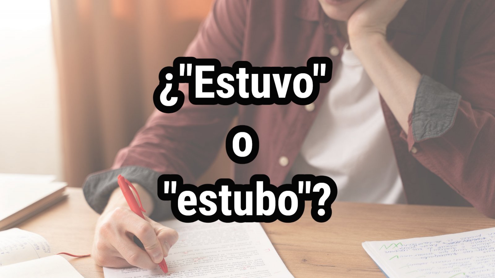 ¿Se escribe “estuvo” o “estubo”? Acá la respuesta