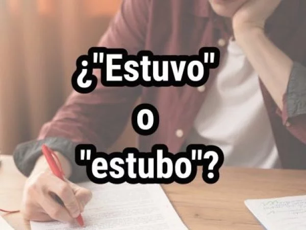 ¿Se escribe “estuvo” o “estubo”? Acá la respuesta