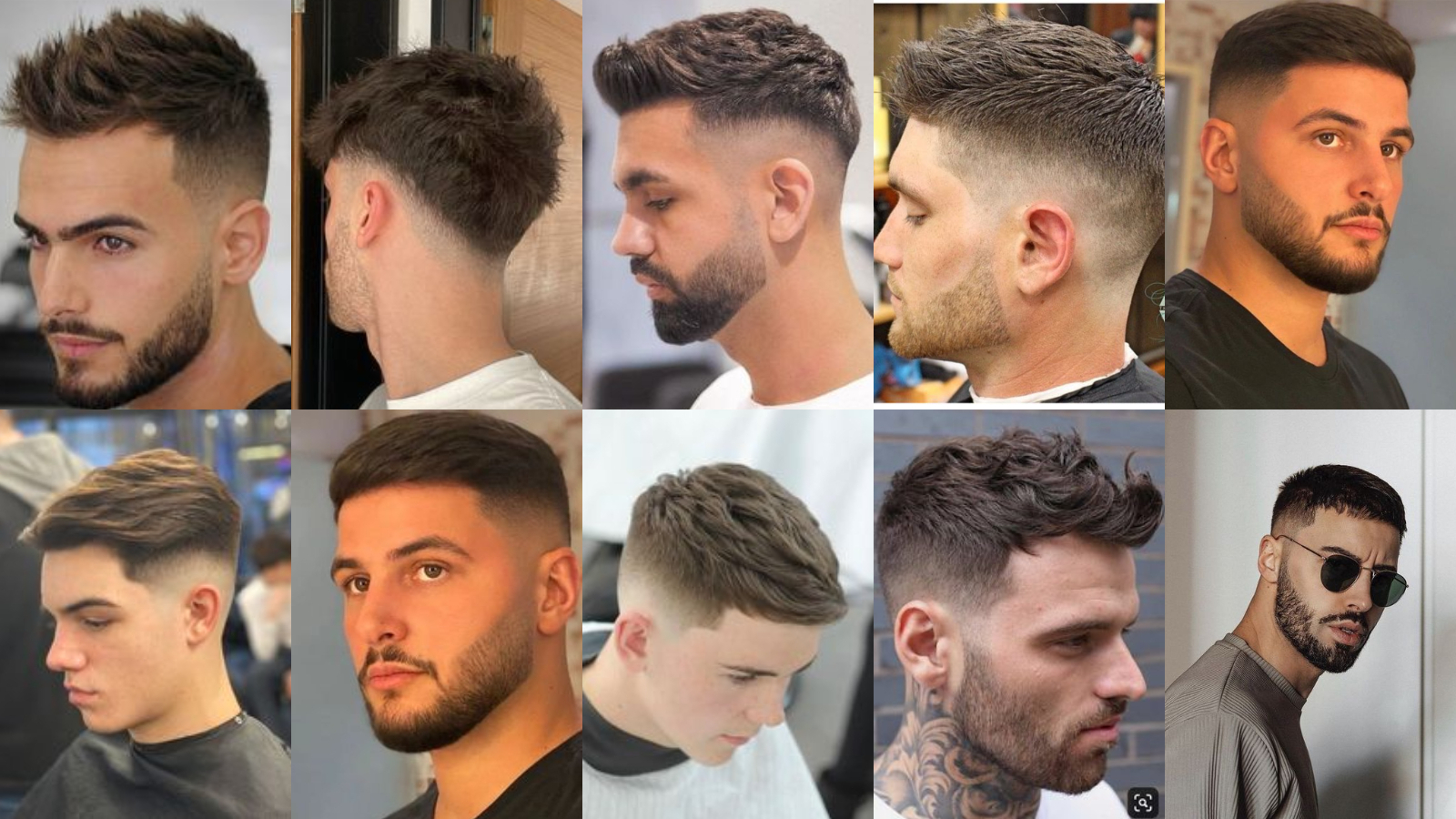 10 cortes de pelo Fade o degradado hombre 