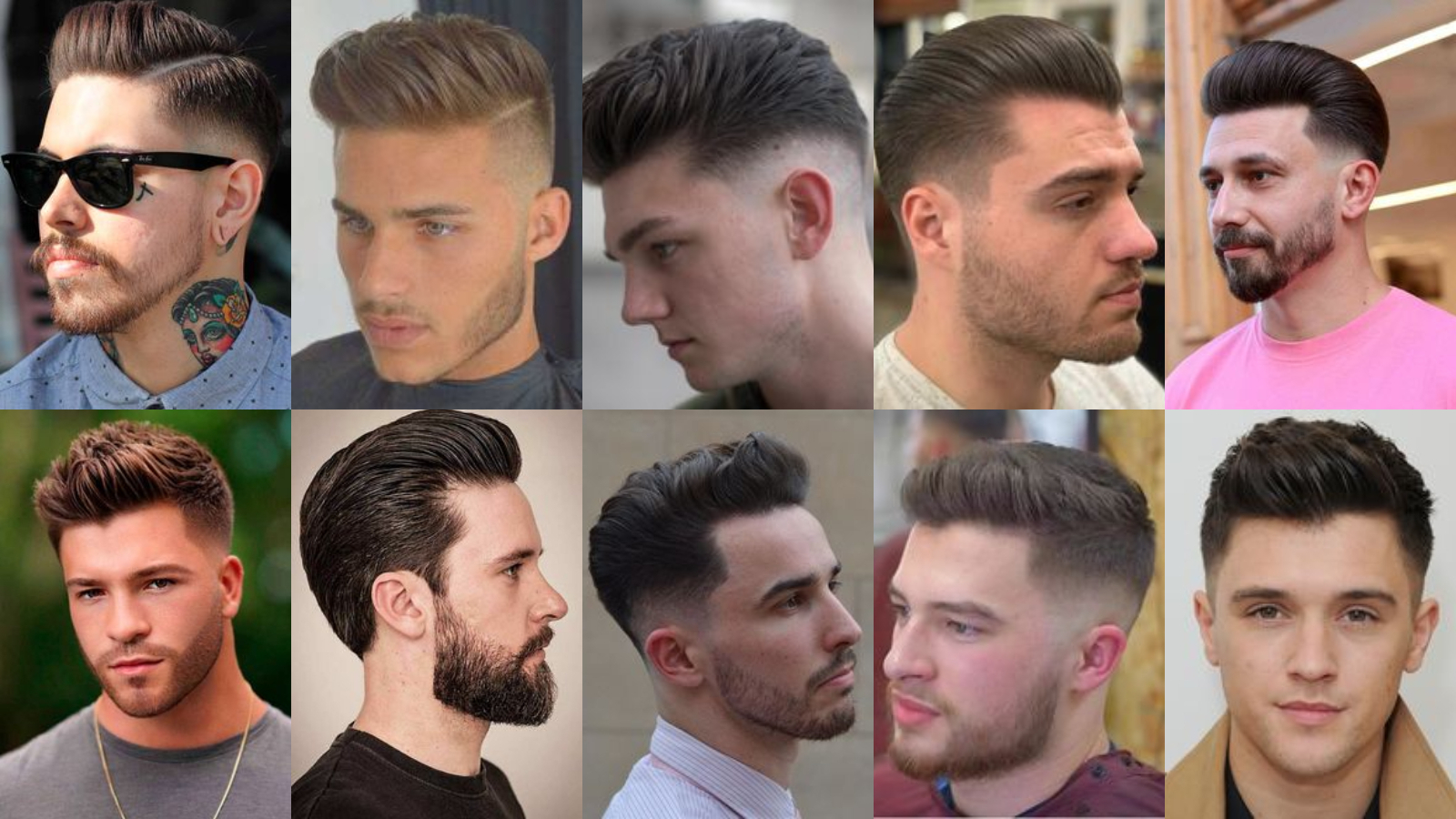 10 cortes de pelo pompadour hombre 