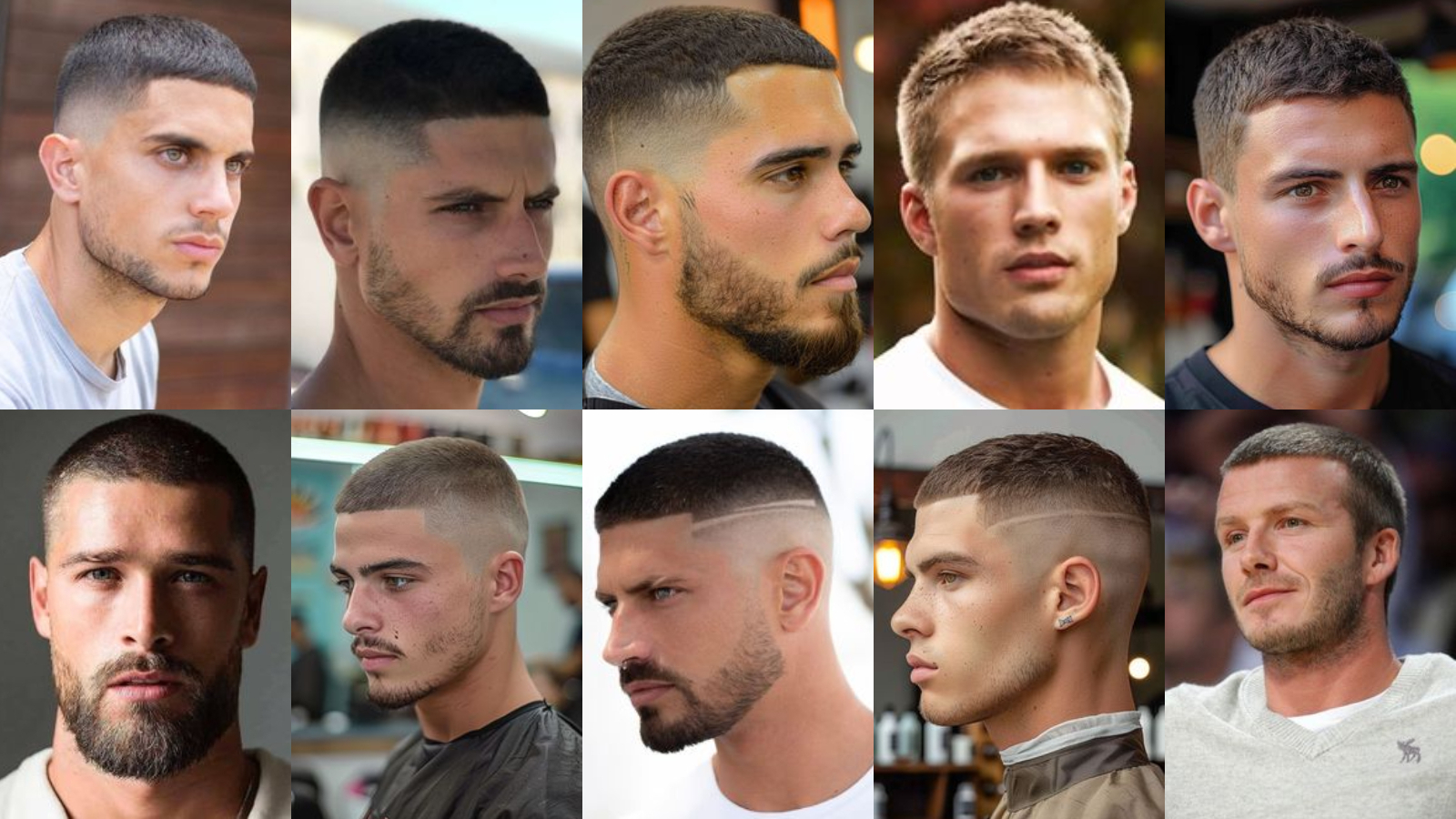 10 cortes de pelo Buzz cut hombre 