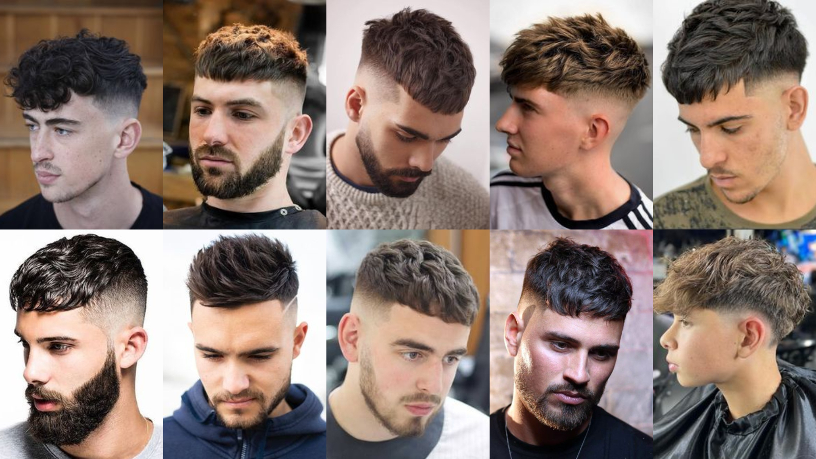 10 cortes de pelo texturizado hombre 