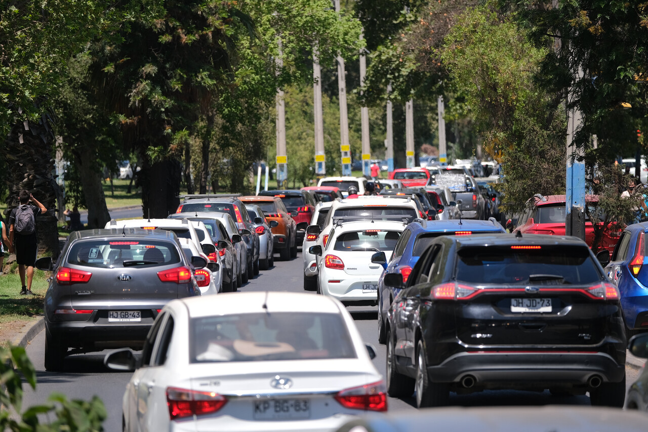 Agencia Uno/congestión vehicular