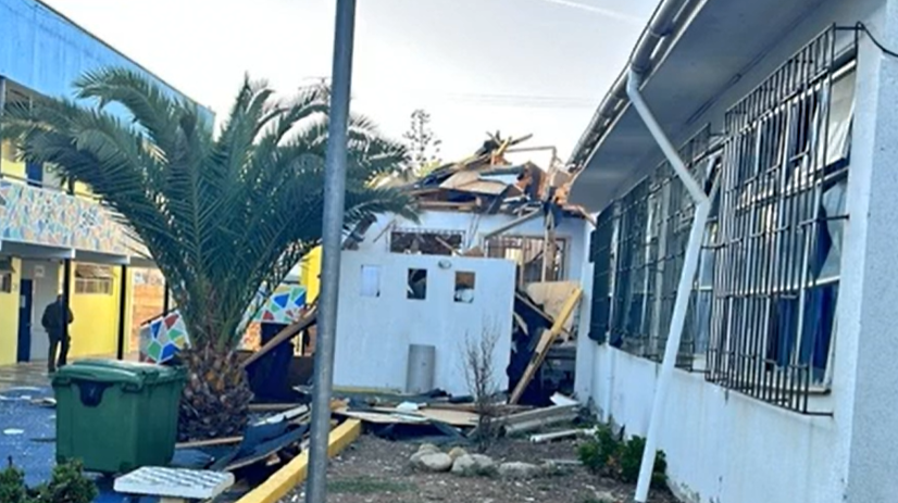 Explosión Liceo Los Vilos.