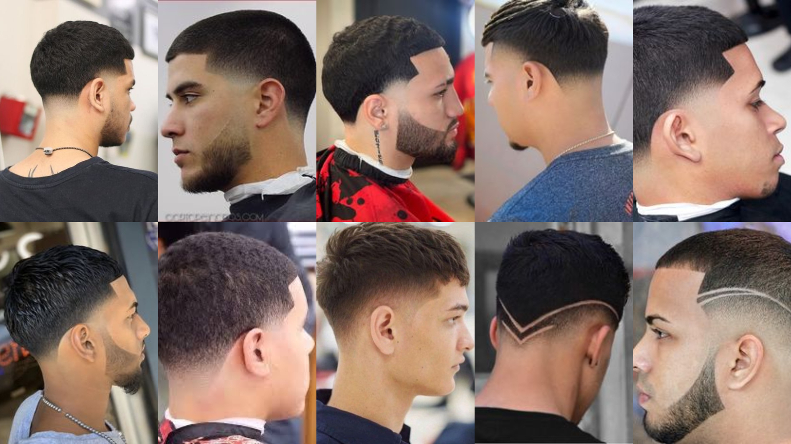 10 ideas de corte taper fade bajo pelo corto