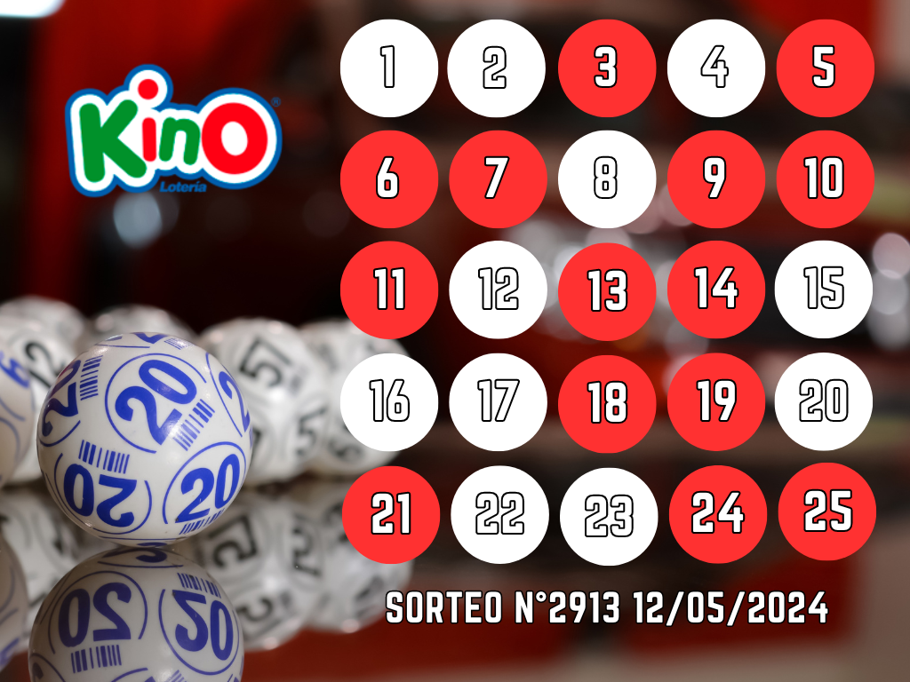 Resultados kino sorteo domingo 12 mayo 2024.