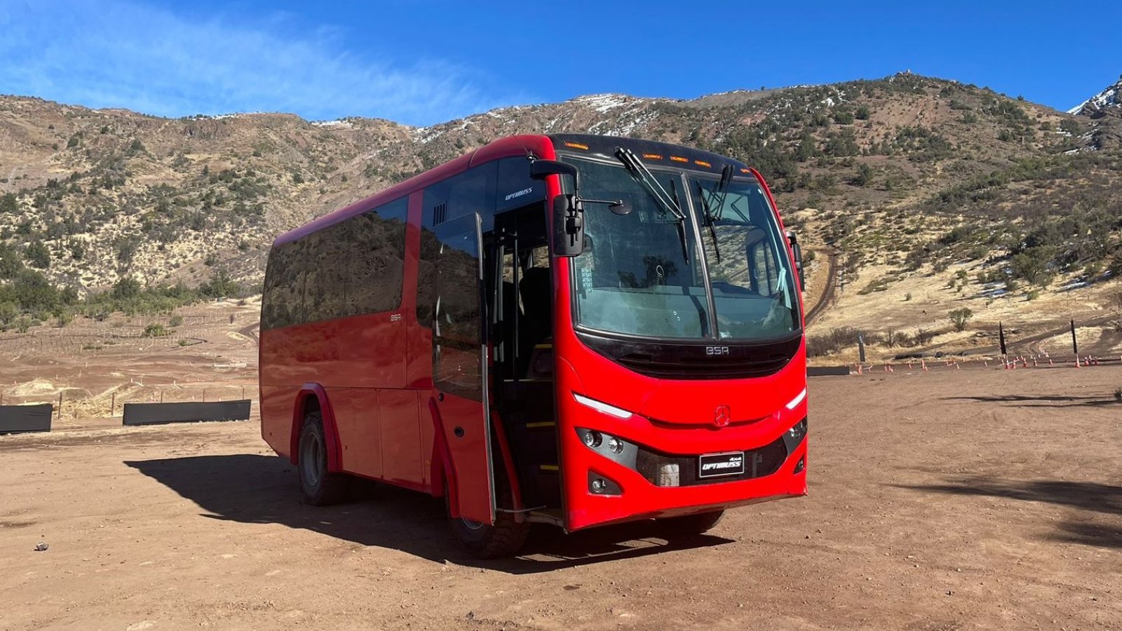 Mercedes-Benz Optimuss 4X4 fue presentado en Chile