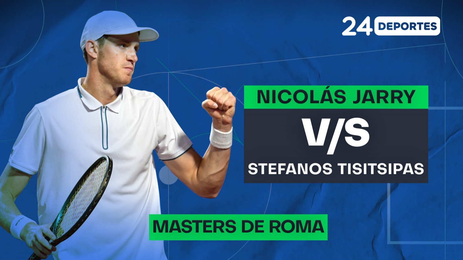 Resumen de Nicolás Jarry vs Stefanos Tsitsipas