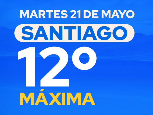 El tiempo en Santiago: martes 21 de mayo de 2024