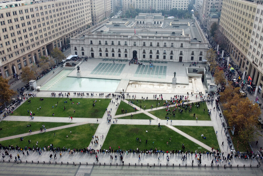 Palacio de La Moneda para el Día del Patrimonio