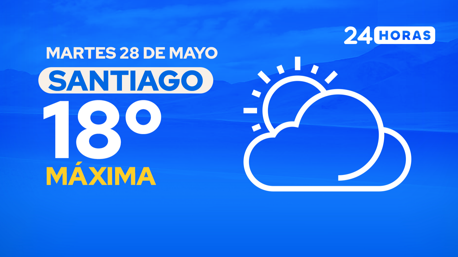 El tiempo en Santiago: martes 28 de mayo de 2024