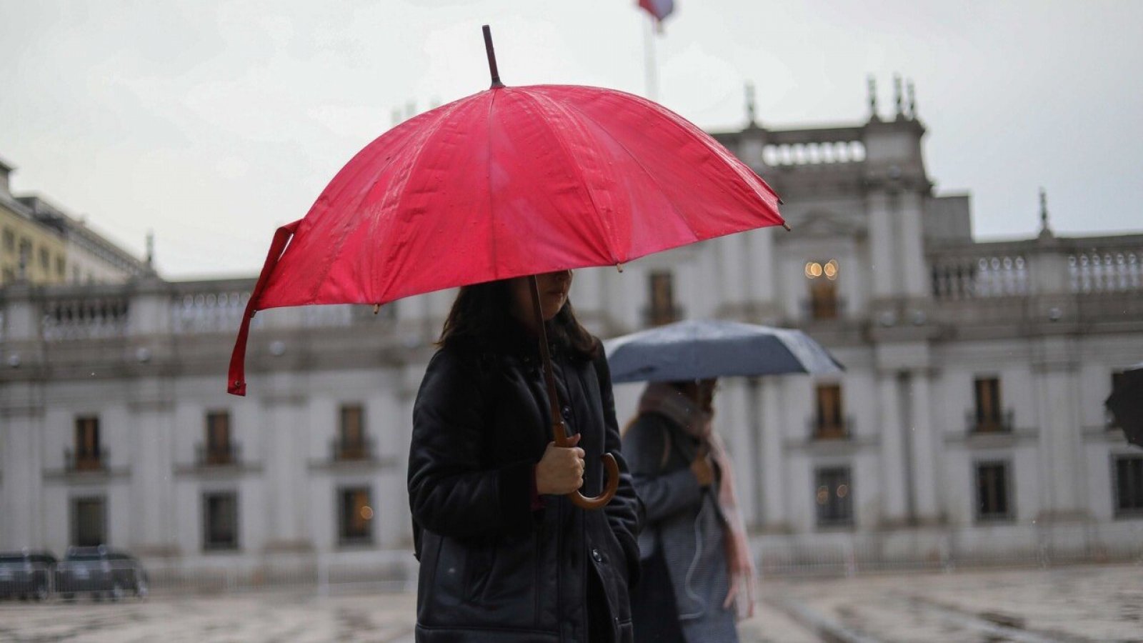 Lluvia en Santiago