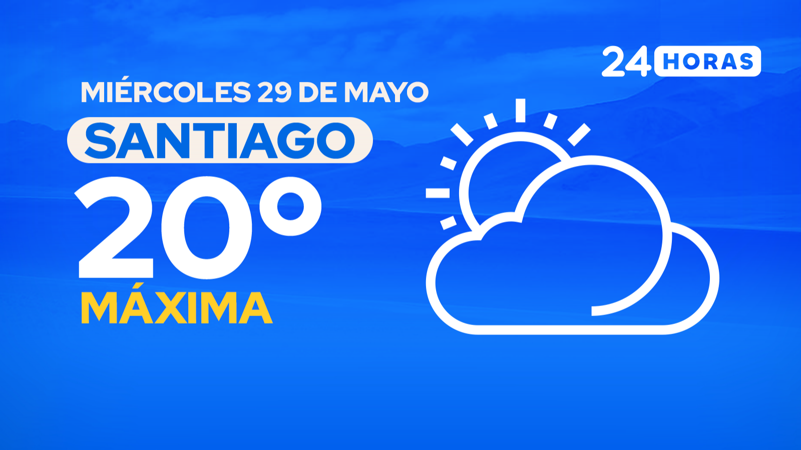 El tiempo en Santiago: miércoles 29 de mayo de 2024