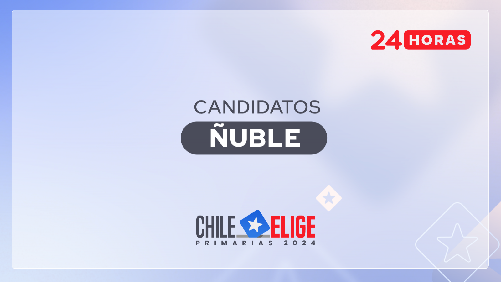 Candidatos región de Ñuble en primarias 2024