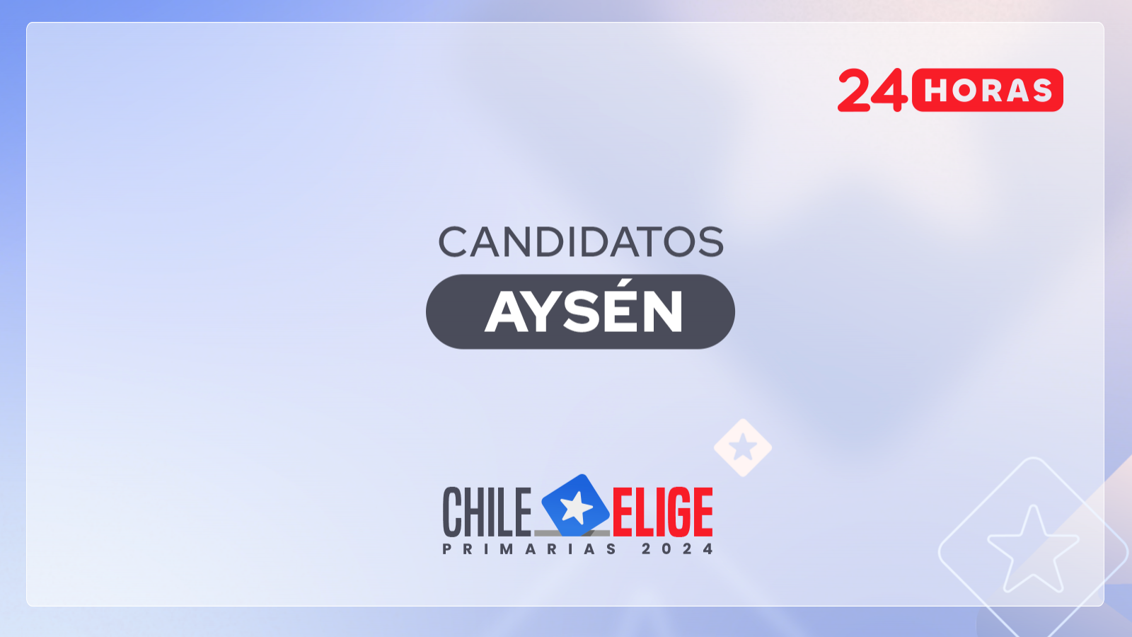 Candidatos región de Aysén en primarias 2024