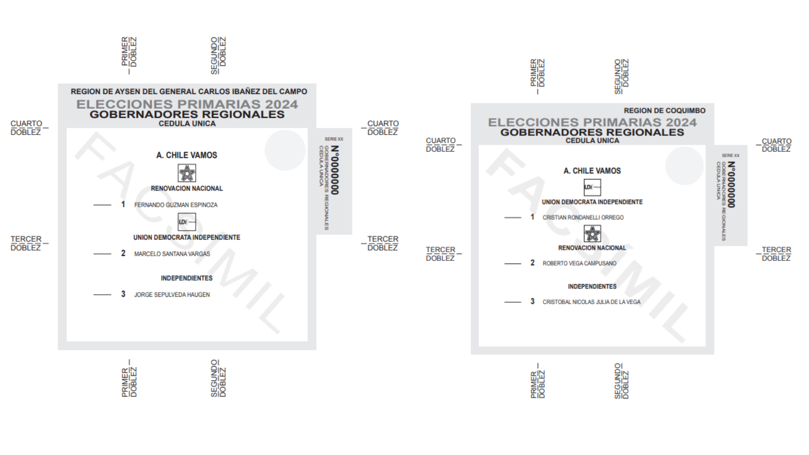 Elecciones primarias 2024: conoce a todos los candidatos a gobernadores regionales