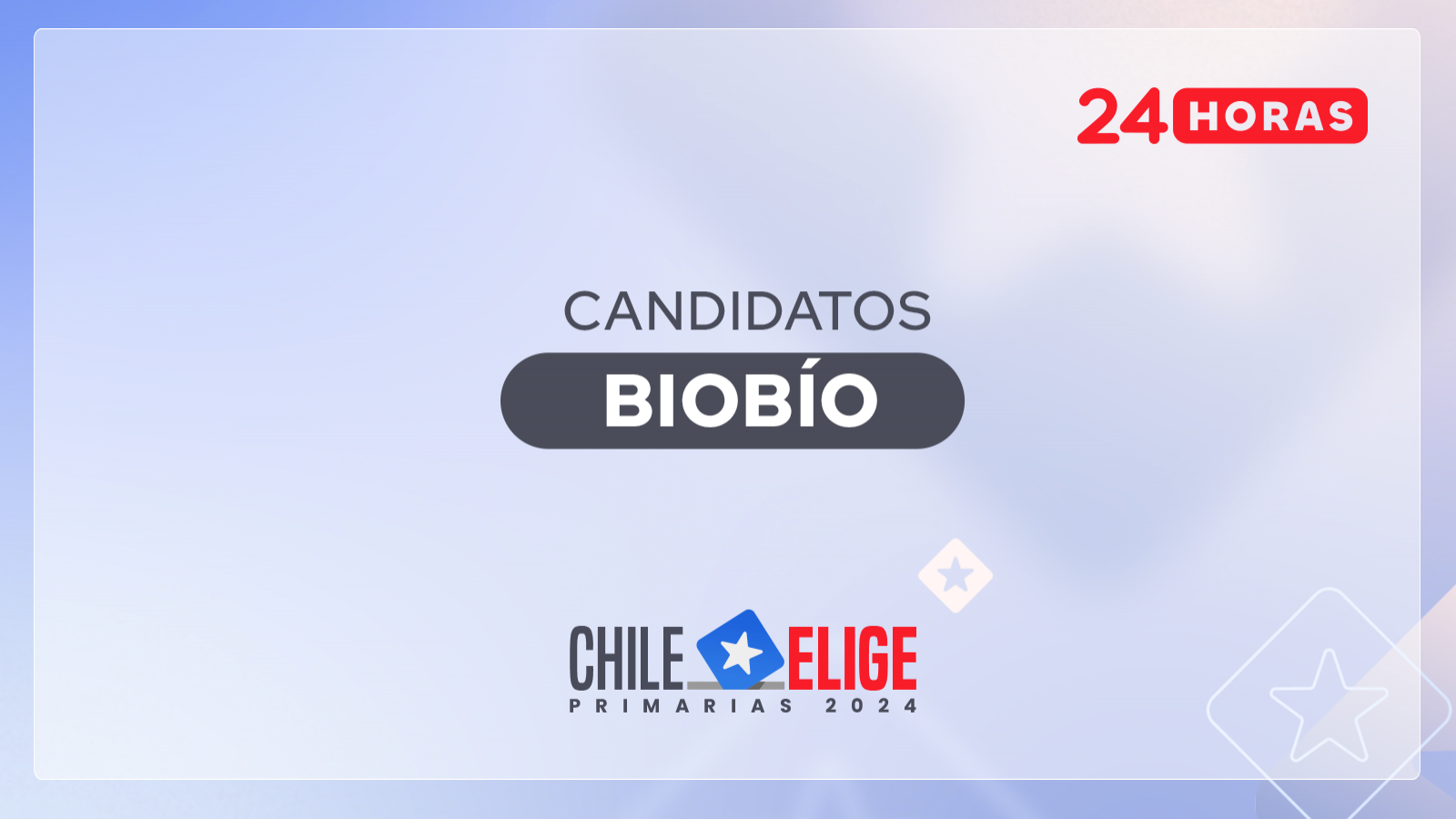 Candidatos región de Biobío en primarias 2024