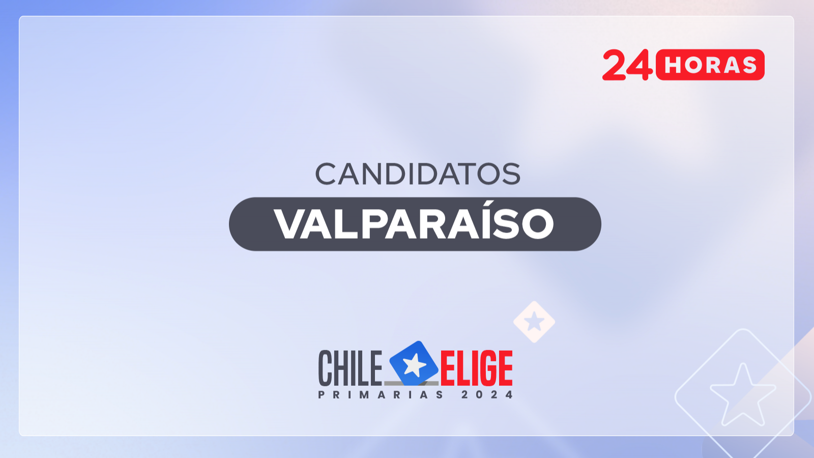 Candidatos región de Valparaíso en primarias 2024