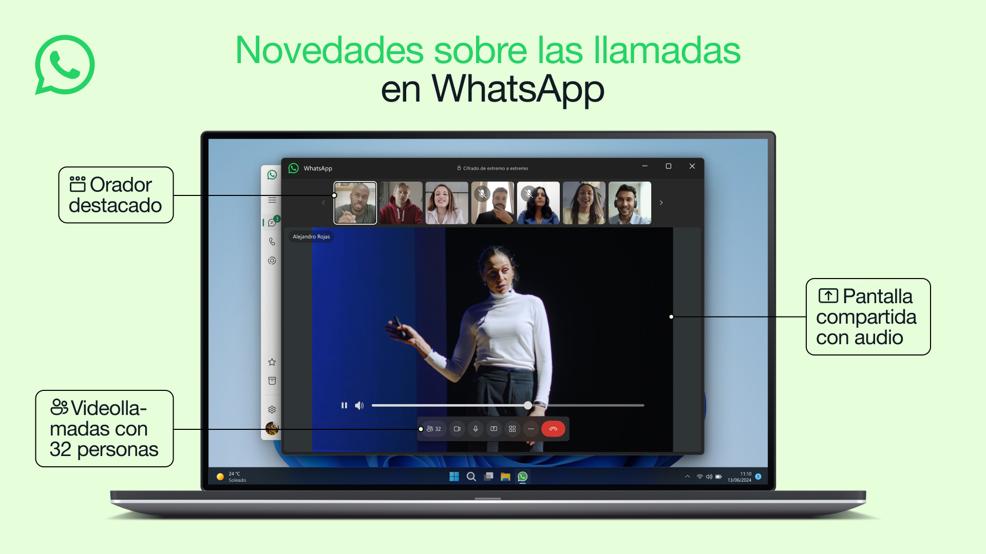 Nuevas actualizaciones de WhatsApp