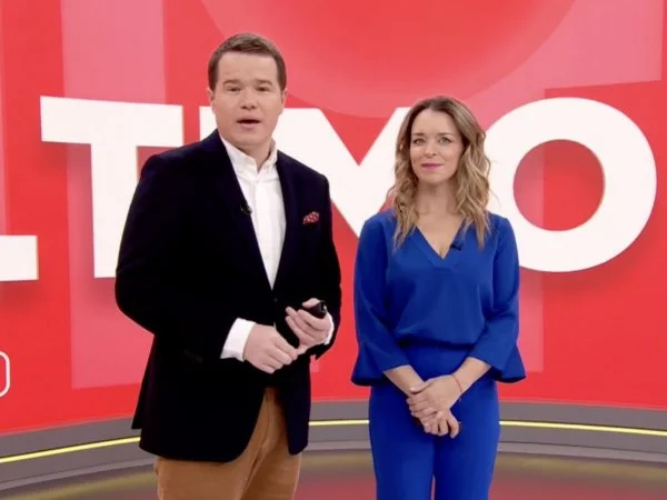 Carla Zunino y Davor Gjuranovic en 24 AM.