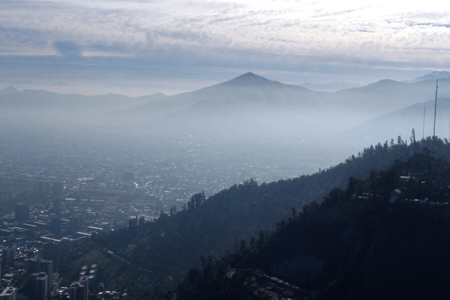 Contaminación en Santiago