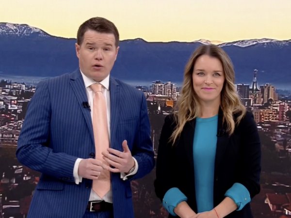 Carla Zunino y Davor Gjuranovic en 24 AM.