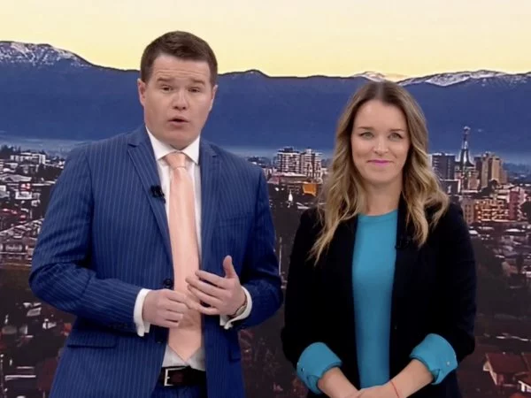 Carla Zunino y Davor Gjuranovic en 24 AM.