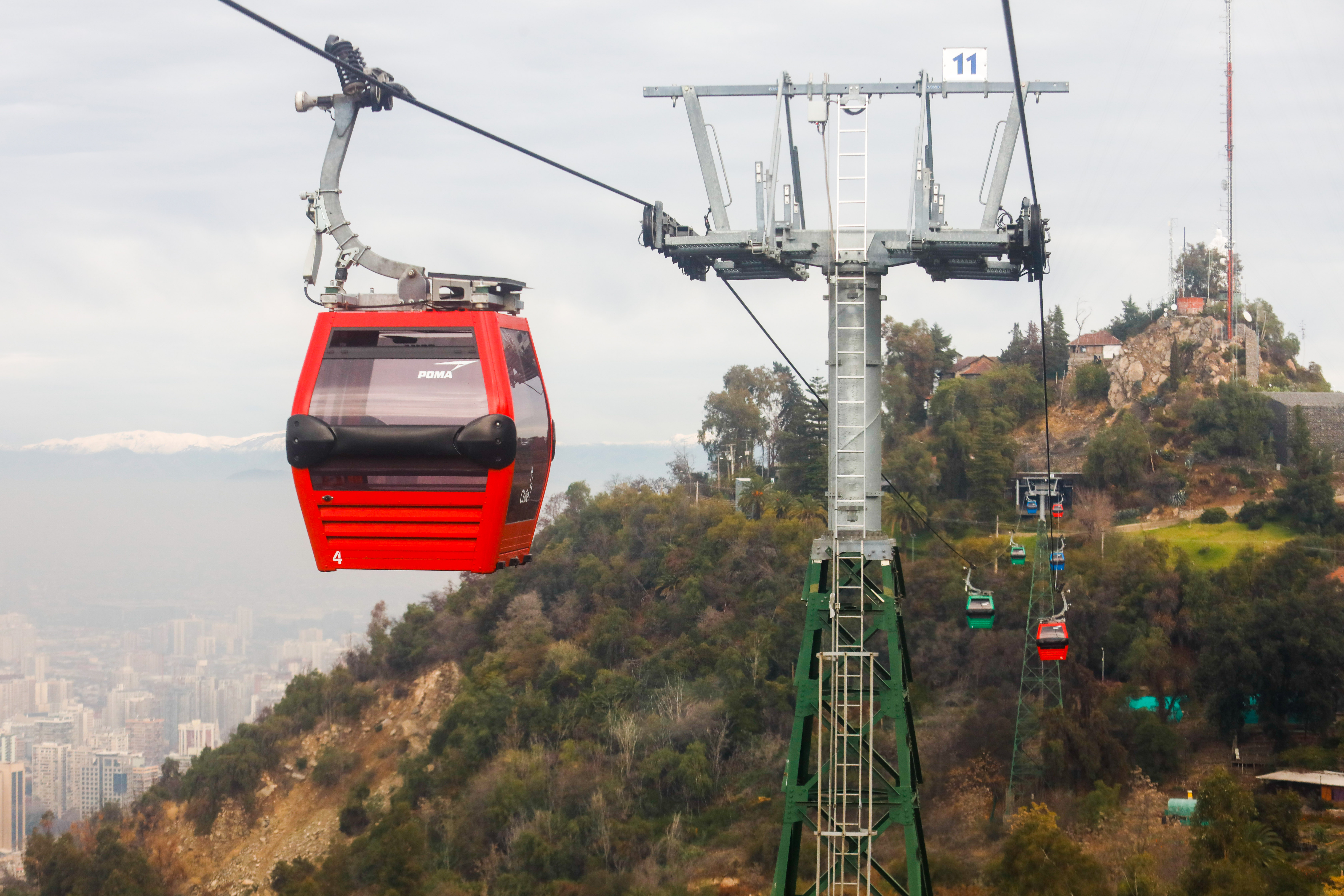 Teleférico Santiago.