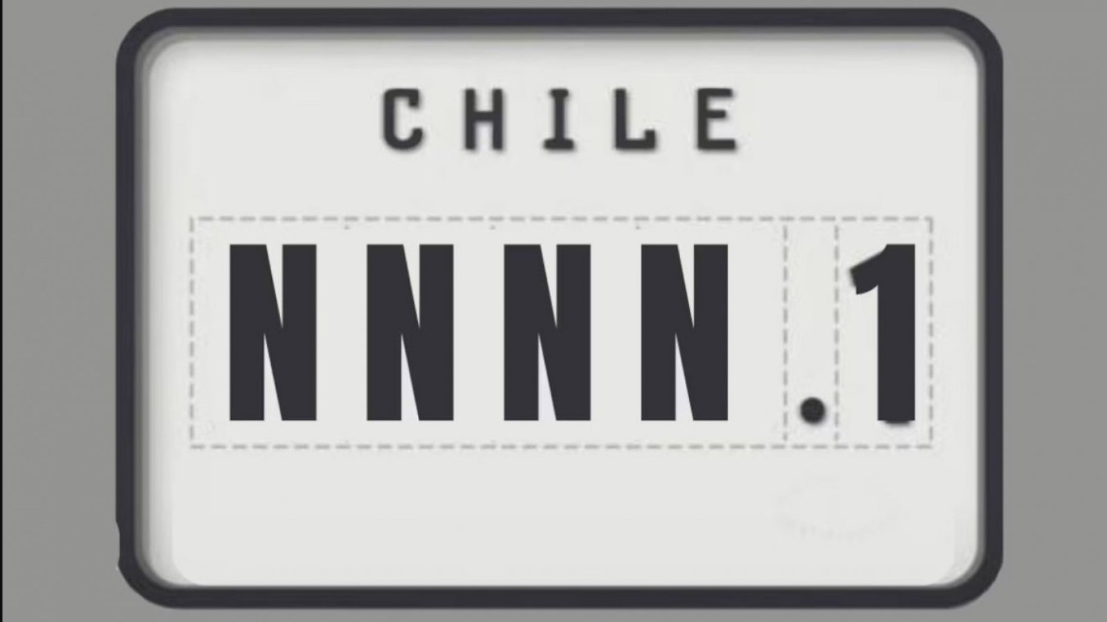 Nueva patente para motos en Chile.