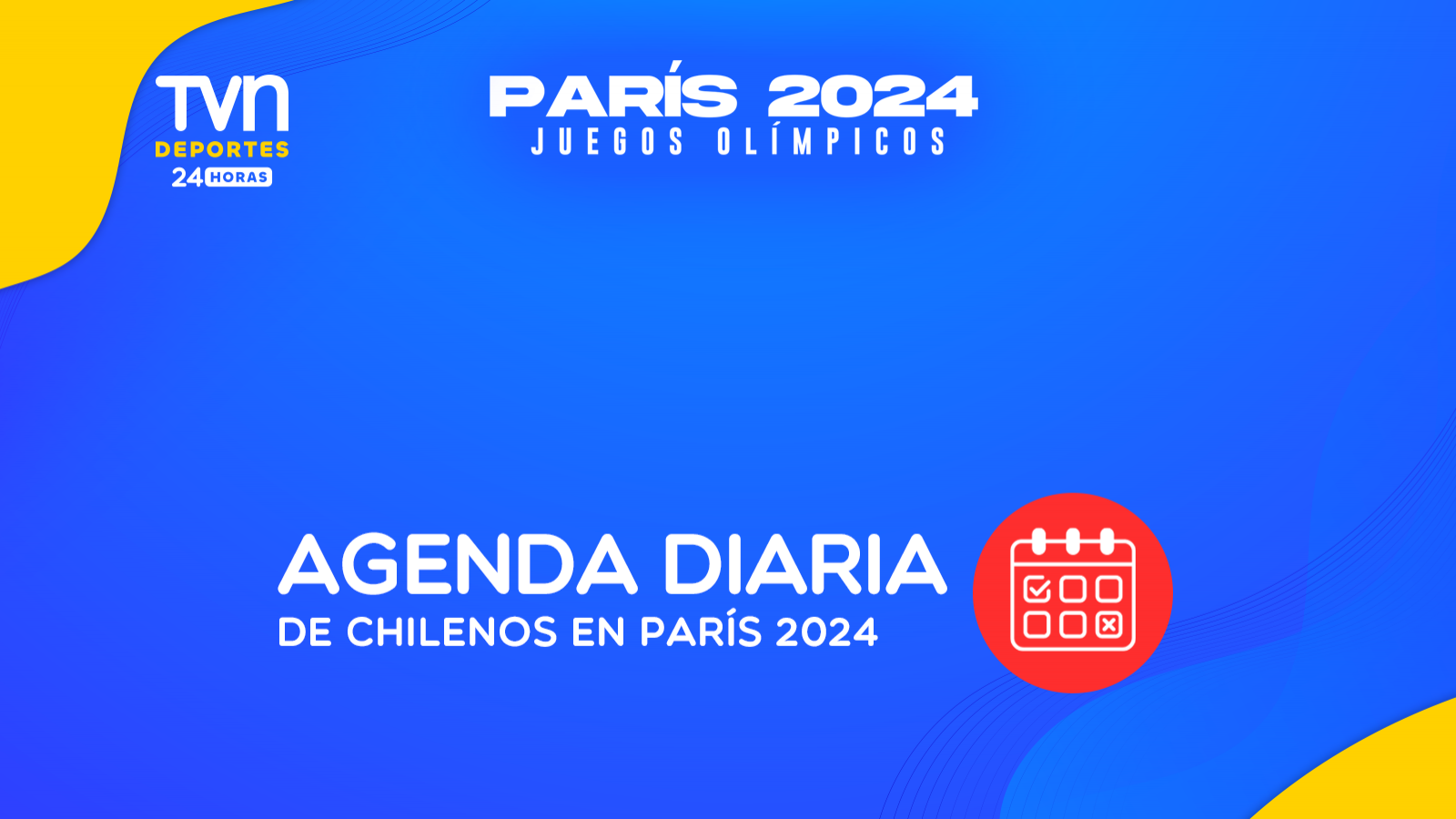 Horario chilenos en París 2024