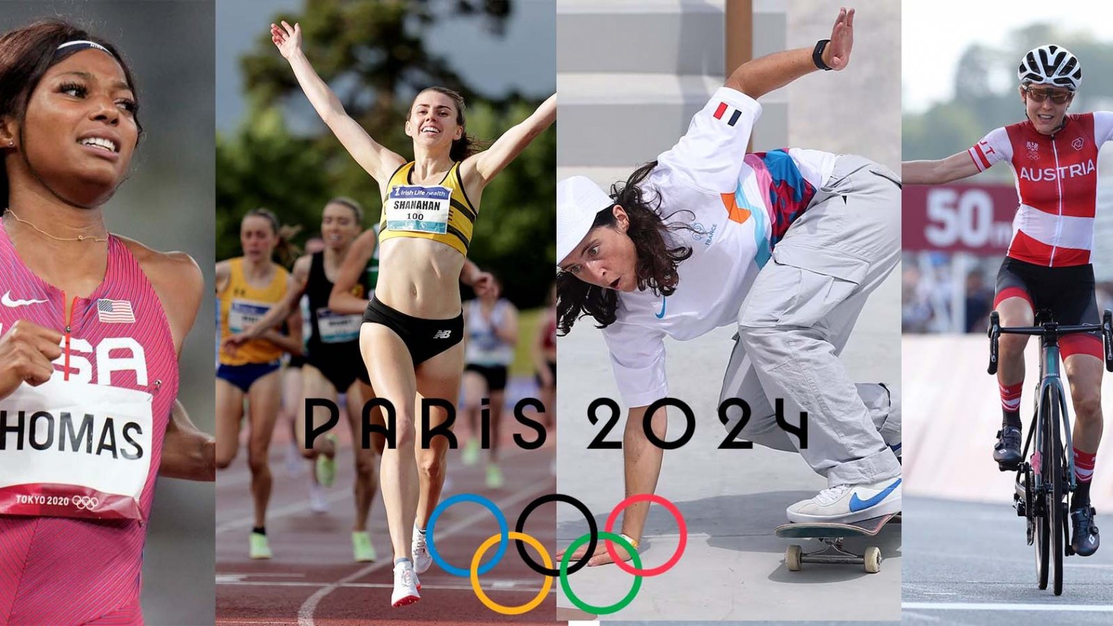 Anna Kiesenhofer cruzando la meta en Tokio 2020, símbolo de la combinación de ciencia y deporte.