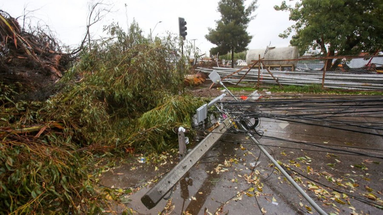 Viento en la región Metropolitana