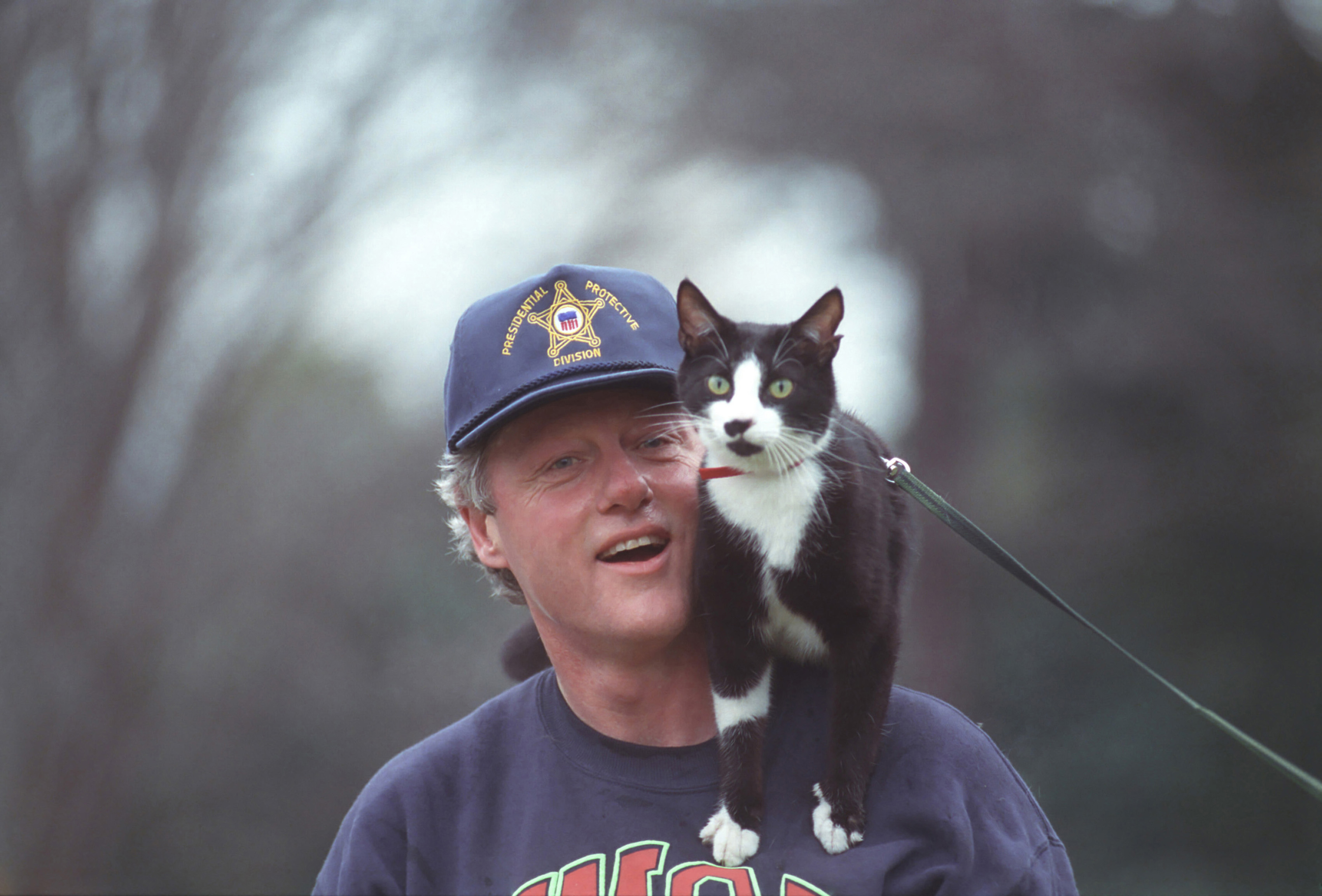 Socks y Bill Clinton