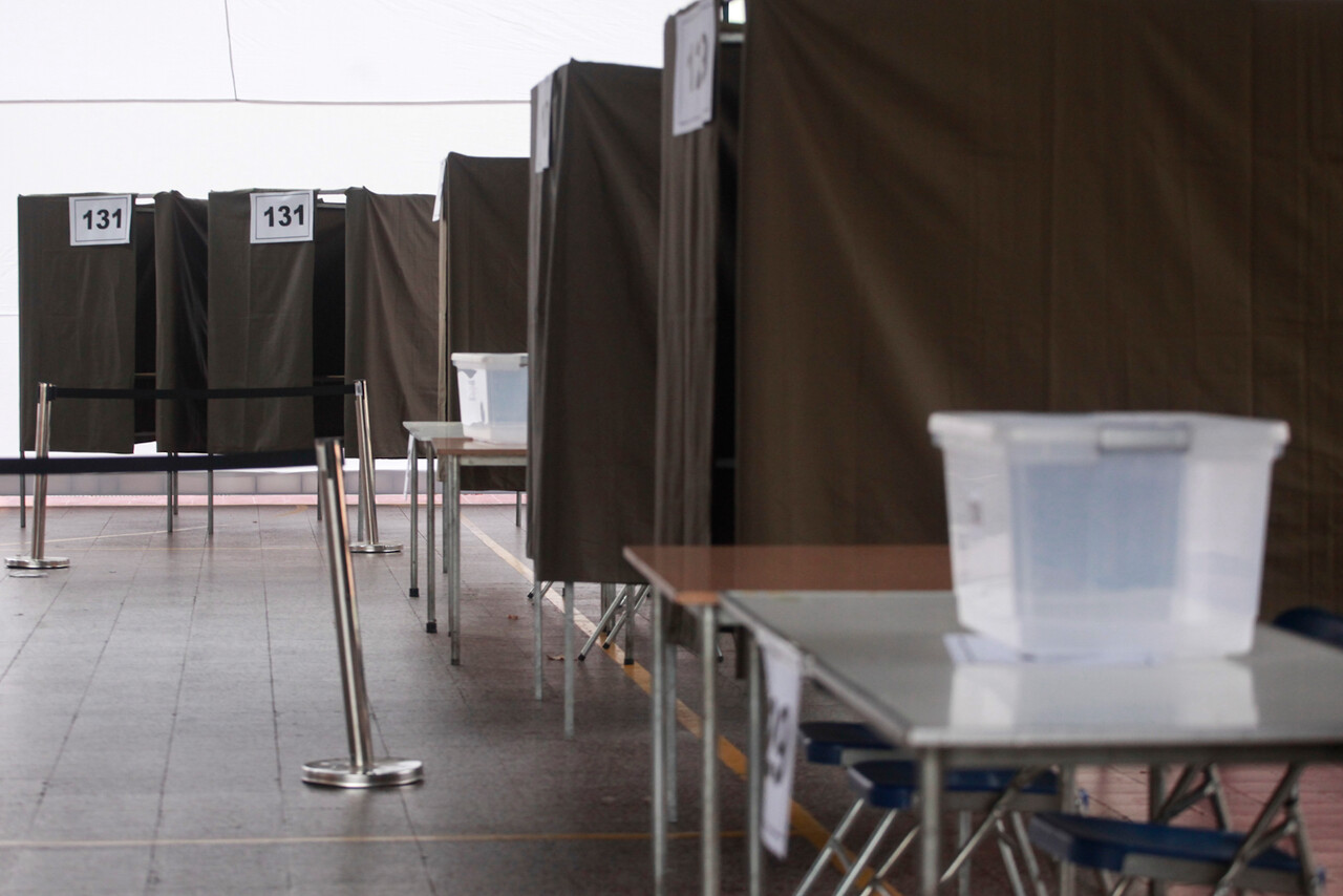 Elecciones. Local de votación