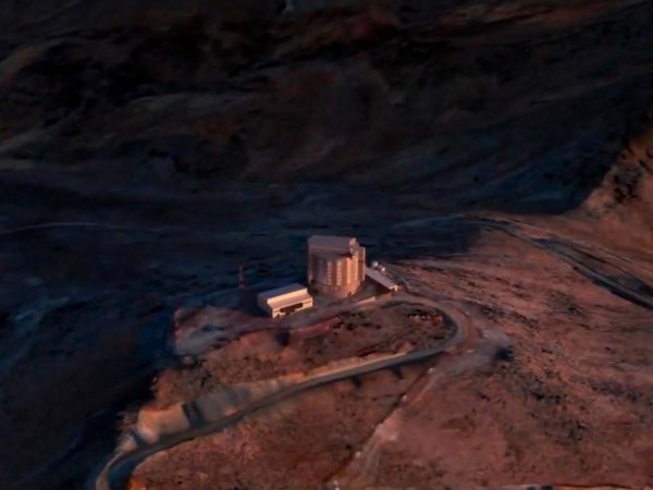 Fabricación de la montura del Telescopio Magallanes Gigante en la planta de Ingersoll Machine Tools en Illinois.