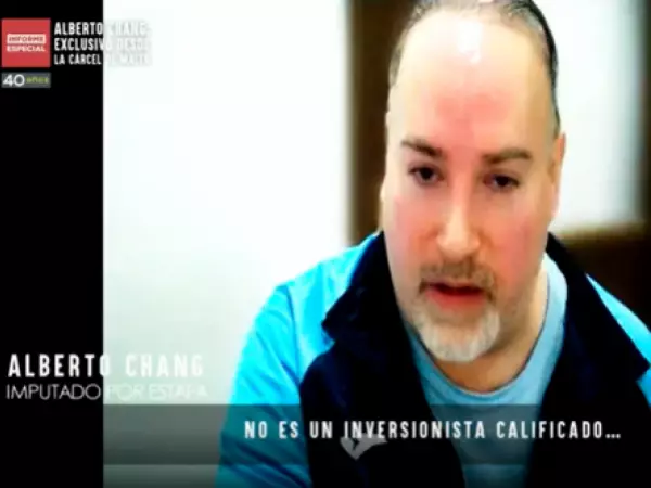 Alberto Chang: exclusivo desde la cárcel de Malta