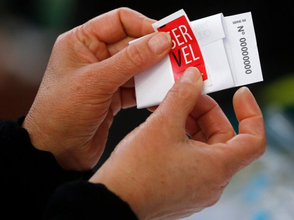 Voto electoral. Servel