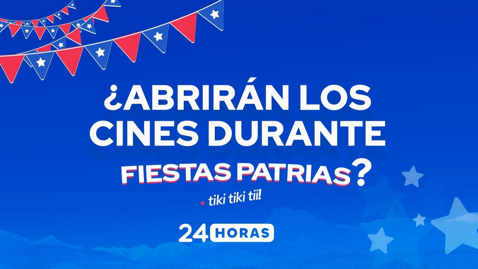 ¿Abrirán los cines los feriados de Fiestas Patrias?