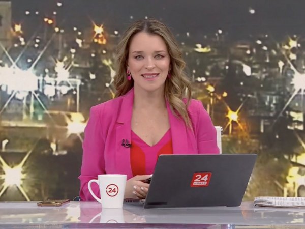Carla Zunino en 24 Horas Tu Mañana.