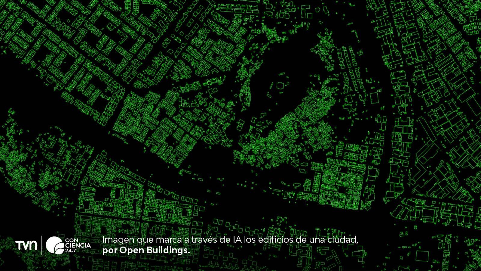 Imagen captada por Open Buildings.