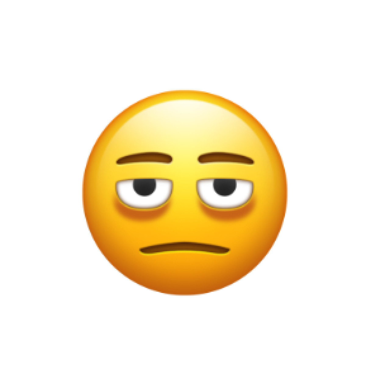 Emoji de cara cansada.