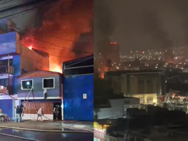 Incendios en Iquique