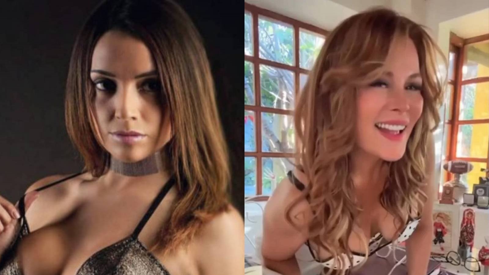 Camila Polizzi y Cathy Barriga