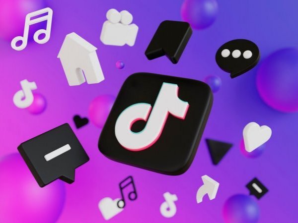 Ícono de TikTok y otros íconos