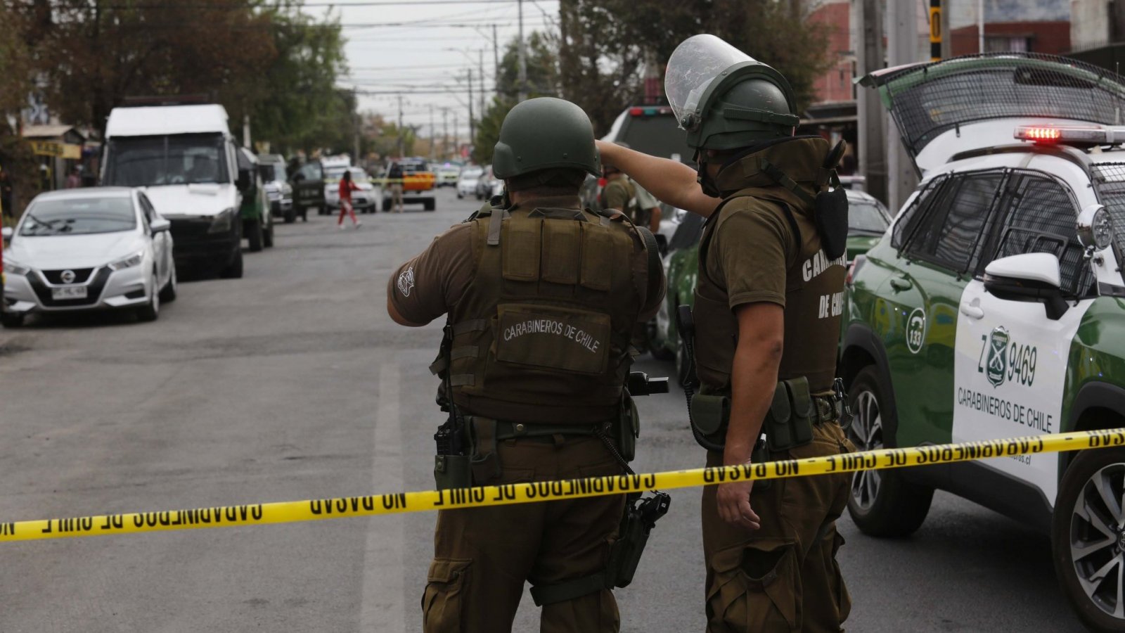 Ataque a Carabineros en San Bernardo