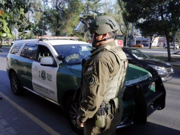 Formalización carabineros detenidos