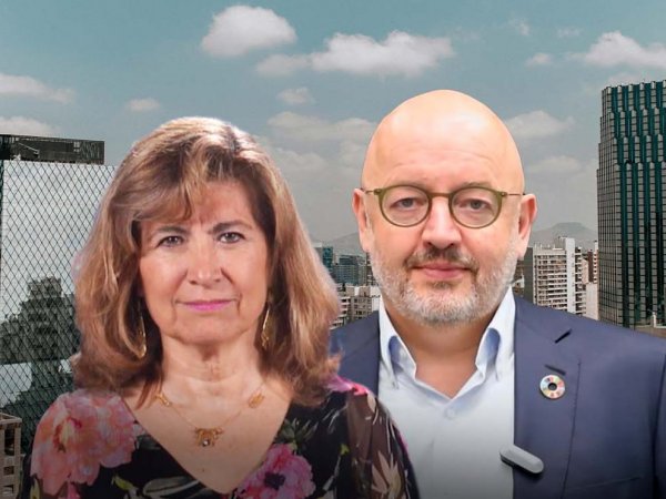 Peter Bakker y Gabriela Ramos foto editada de Acción Empresas.