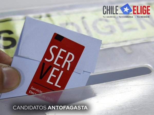 Candidatos a gobernador y CORE en Antofagasta